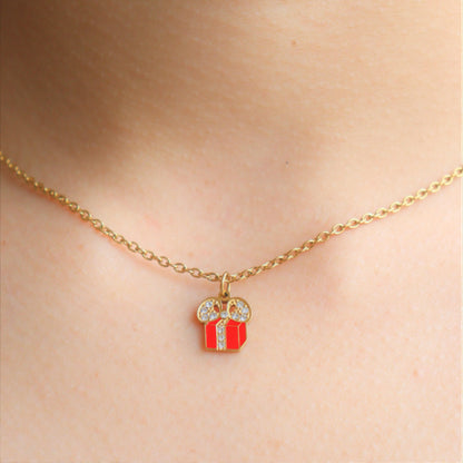 CHRISTMAS GIFT Box Necklace