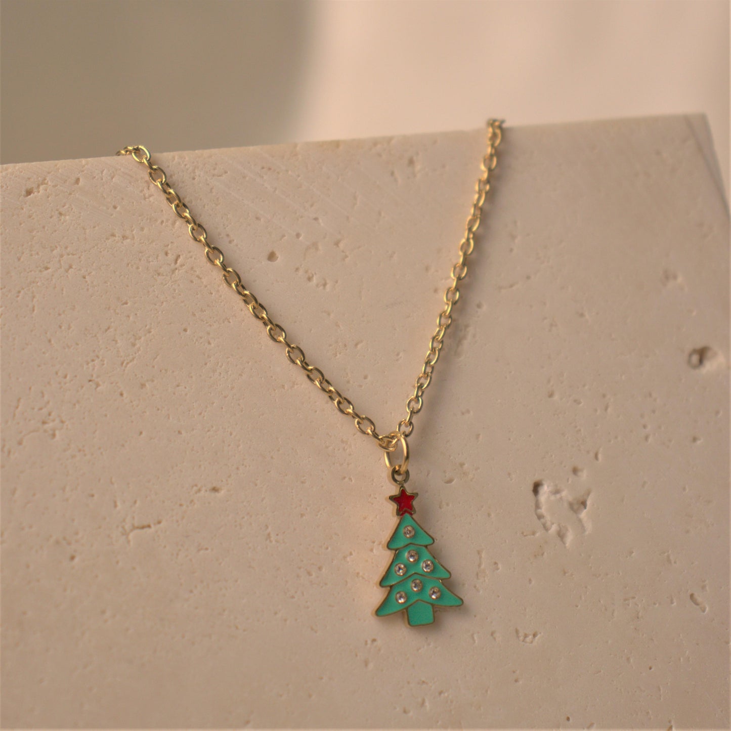 CHRISTMAS TREE Pendant Necklace