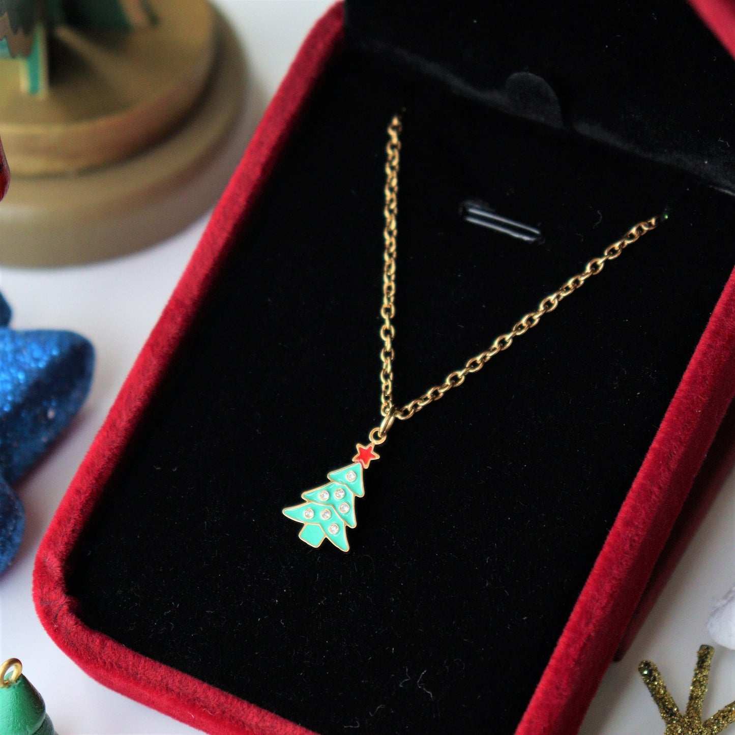 CHRISTMAS TREE Pendant Necklace