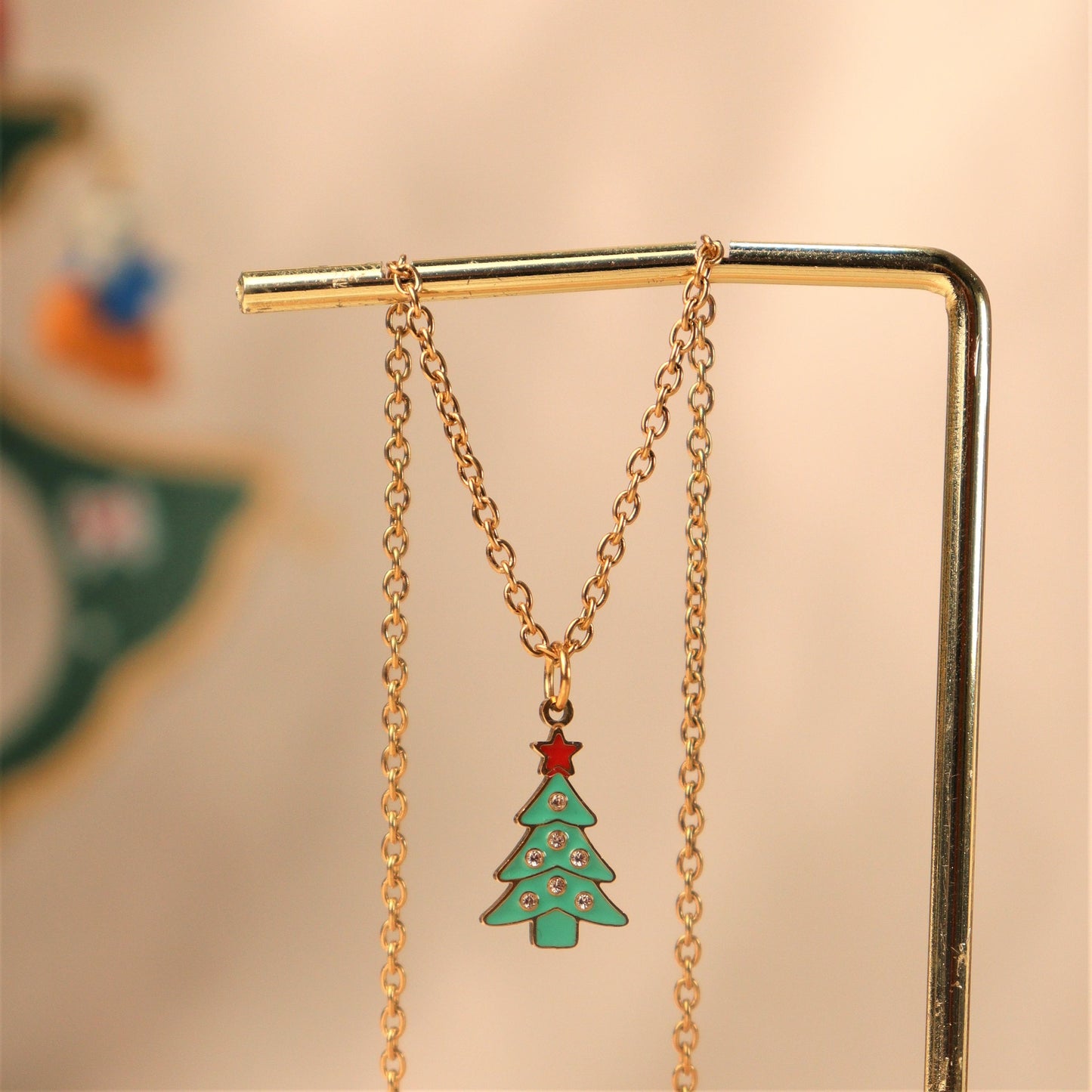 CHRISTMAS TREE Pendant Necklace